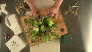 Scabiosa amp Natural Floral Arrangement [upl. by Bozovich]