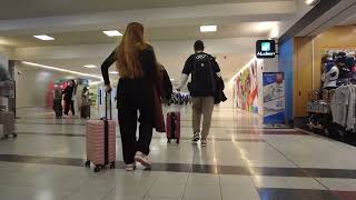 JFK INTERNATIONAL AIRPORT WALK THROUGH TERMINAL 4 [upl. by Eniroc]