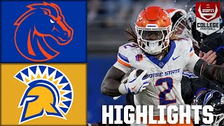 Boise State Broncos vs San Jose State Spartans  Full Game Highlights  ESPN College Football [upl. by Dabbs261]