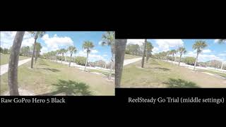 ReelSteady Go with GoPro Hero 5 free trial test [upl. by Ahsemo]