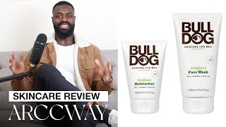 Bulldogs Skincare For Men Product Review Face Wash and Moisturizer [upl. by Nueoht]