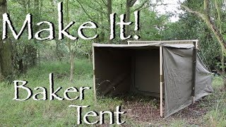 The Baker Campfire Tent Part 1  Making the Panels [upl. by Anoit]