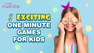 8 Exciting amp Easy One Minute Games for Kids [upl. by Aznofla]