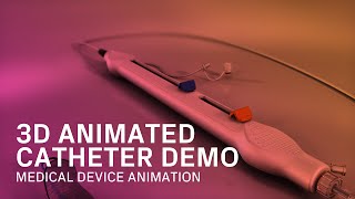 Catheter Product Demo  Medical Device Animation [upl. by Dahl]