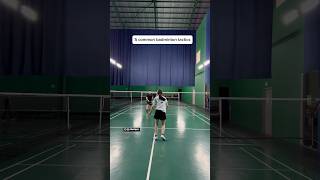 Single badminton strategy [upl. by Ehtnax]