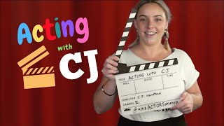 Acting Classes for KIDS Episode 1  Acting with CJ [upl. by Okwu]