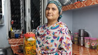 Galgal Adhrak aur Mirach de Aachar di Recipe [upl. by Ayocal]