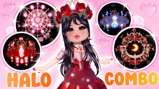 10 CUTE HALO COMBOS Using The EVERFRIEND HALO 2024 in Royale 🏰 High  ROBLOX [upl. by Isiah360]