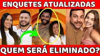 ENQUETES Uol e Votalhada ATUALIZADAS Quem será ELIMINADO do BBB25 AO VIVO [upl. by Ythomit266]