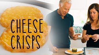 Keto Recipe  Cheese Crisps Quick and Easy Keto Snack [upl. by Choo]