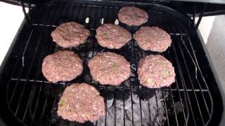 How To Make A Grilled Burger Homemade Hamburger Recipe [upl. by Gerkman]