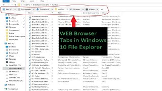 How to enable Tabs in windows Explorer  How to install QTTabBar [upl. by Cinda]