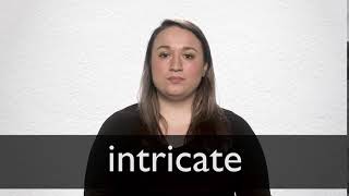 How to pronounce INTRICATE in British English [upl. by Carilyn]