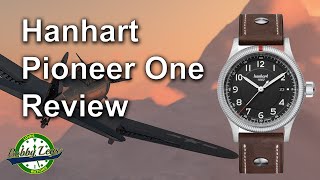 Hanhart Pioneer One Review  Made in Germany Pilot Watch  2021 [upl. by Eleda]