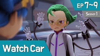 Power Battle Watch Car S1 EP 0709 English Ver [upl. by Annairoc]