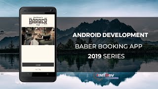 Android Development Tutorial  Barber Booking App part 1 Authenticate User [upl. by Solrac389]