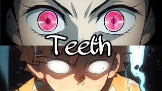 Demon slayerKNYZenitsuNezuko AMV Teeth [upl. by Babby]