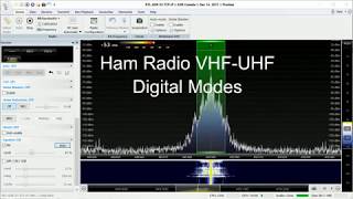 Ham Radio VHF UHF Digital Modes [upl. by Enilec]