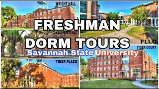 Freshman Dorm Tours  Savannah State University  Shorty J [upl. by Rochester]