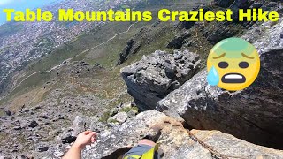 TABLE MOUNTAINS MOST DANGEROUS HIKE  CAPE TOWN [upl. by Arta]