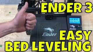 Creality Ender 3 Easy Way To Level Your Bed [upl. by Valenka94]