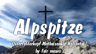 Alpspitze Mathaisenkar August 2020 [upl. by Shanleigh]