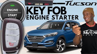 Hyundai Tucson 20152020 Remote Starter  How To install  Mykey Premium [upl. by Llehsad]