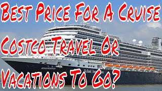 Cruise Ship Vacation Deals Costco Travel vs Vacations To Go Who is Cheaper Plus Carnival Horizon [upl. by Eellehs]