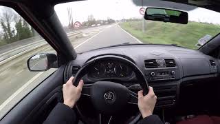 Skoda Fabia II 12 TSI 2014  POV Drive [upl. by Engud]