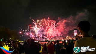 SASKATOON CITY NUTRIEN FIREWORKS FESTIVAL 2024  BUHAY CANADA VLOG SASKATCHEWAN [upl. by Casavant]