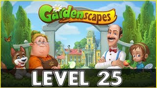 Gardenscapes Level 25  No Boosters [upl. by Erised]