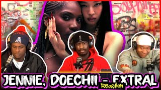 JENNIE Doechii  ExtraL Official Video  Reaction [upl. by Akerdnahs]