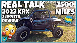 2023 Kawasaki Teryx KRX 1000 7 month 2500 MILE review [upl. by Cesaro515]