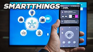 APP SmartThings  Como Configurar e Usar na TV SAMSUNG [upl. by Ummersen]