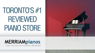 Torontos 1 Reviewed Piano Store Merriam Pianos [upl. by Anida]