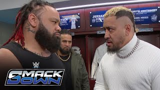 Solo Sikoa to Jacob Fatu “Bring the title back to the family” SmackDown highlights Feb 14 2025 [upl. by Shaefer869]