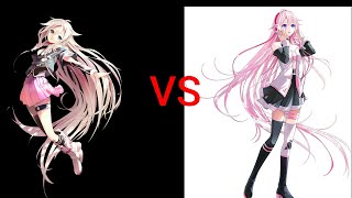 IA VOCALOID 3 VS IA AI SONG COMPARISON [upl. by Enttirb]