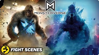 GODZILLA X KONG  Epic Fight Scenes from the Monsterverse [upl. by Imak]