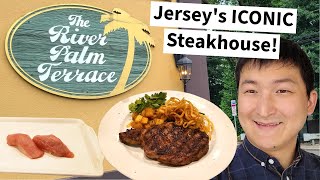 Is Jerseys BEST Steakhouse Worth The Hype The River Palm Terrace [upl. by Nylak]