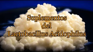 Suplementos de Lactobacillus Acidophilus [upl. by Nilyarg]