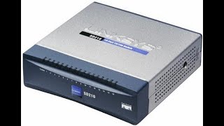 SD216 Cisco Linksys 16Ports 10100Mbps Ethernet Switch [upl. by Norvun69]