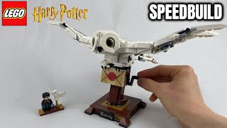 LEGO Harry Potter 2020 Hedwig Speed Build amp Review 75979 [upl. by Dniren]