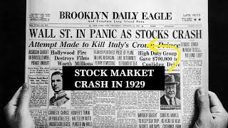 Why did the stock market crash in 1929 [upl. by Eletnahc212]