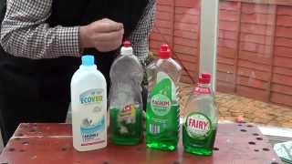 Window Cleaning Tips  What is the best WashingUp Liquid [upl. by Nevyar]