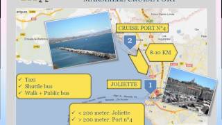 The Marseille cruise port [upl. by Swayne]