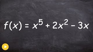 Finding the end behavior from a polynomial function [upl. by Lim149]