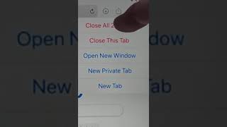 How To Close All Tabs in Safari on your iPhone or iPad in a couple of Taps [upl. by Ettore]