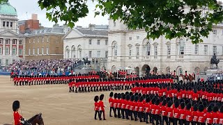 Trooping the Colour The Major Generals Review 2024 [upl. by Haseefan272]