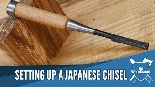 Setting up a Japanese Chisel [upl. by Kennett]