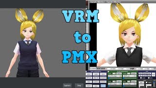 vRoid to MMD tutorial by DenomRS [upl. by Meagan997]